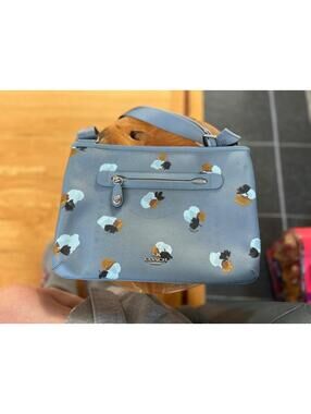 Coach Floral Print Crossbody Bag